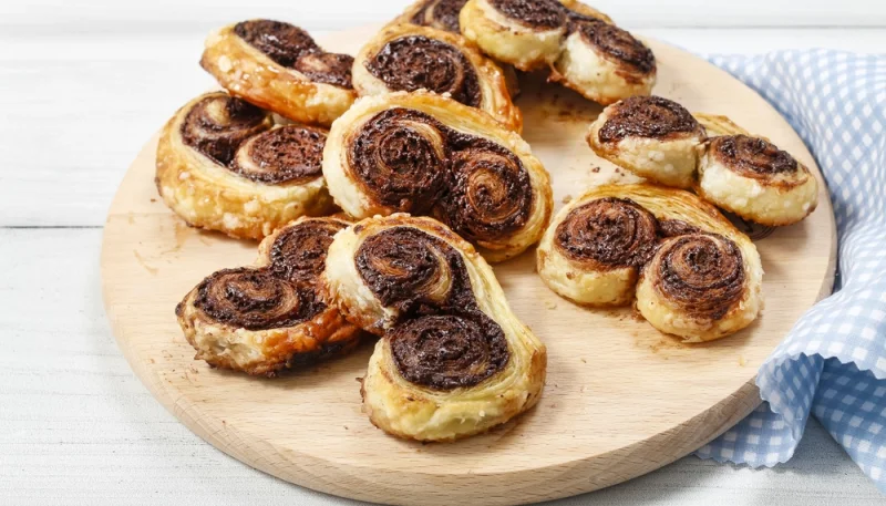 Palmiers au Nutella