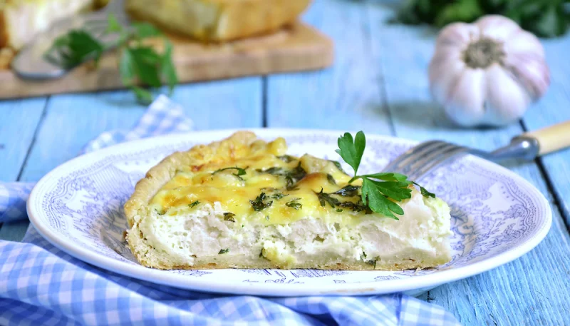 Quiche au chou-fleur