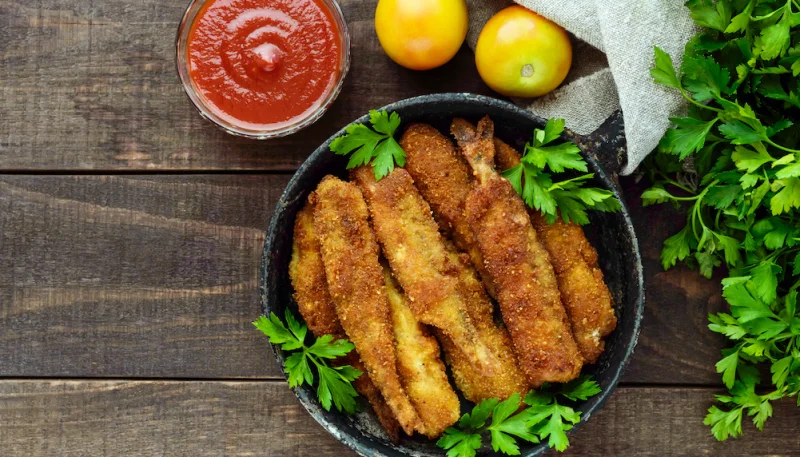 Roulés apéritifs au poisson
