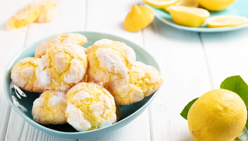 Sablés au citron sans farine