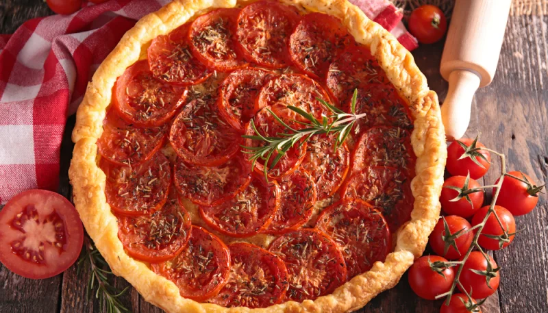 Tarte à la tomate