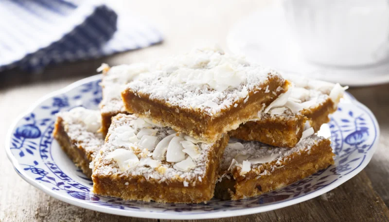 Carrés fondants citron coco