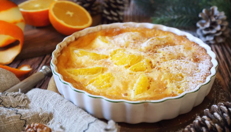 Clafoutis à l'orange