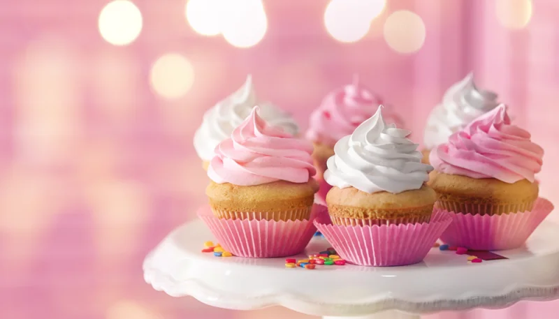 Cupcakes crème chantilly
