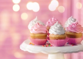 Cupcakes crème chantilly