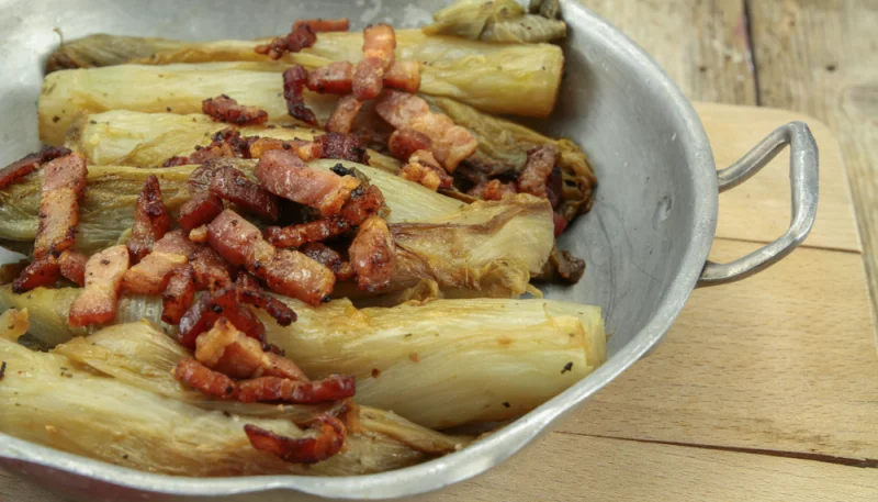 Endives à l'orange et au canard