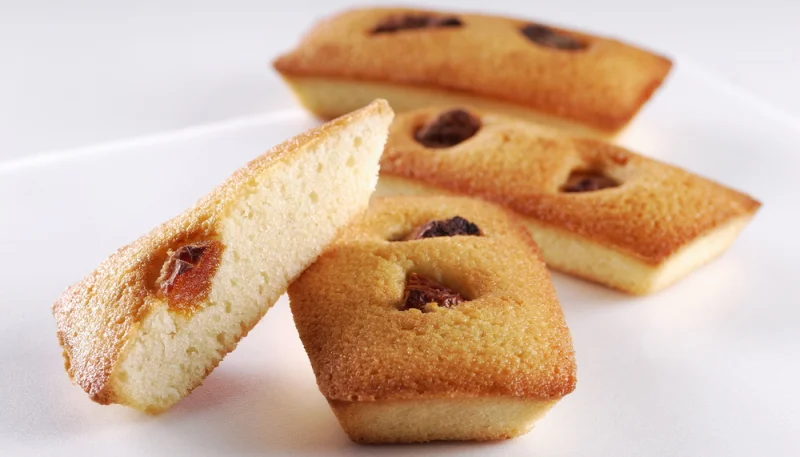 Financiers aux abricots et à la lavande