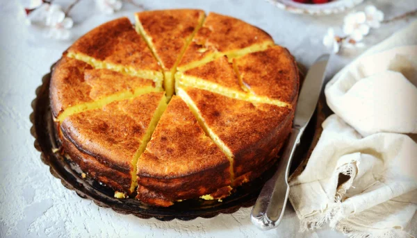 Gâteau au yaourt au miel