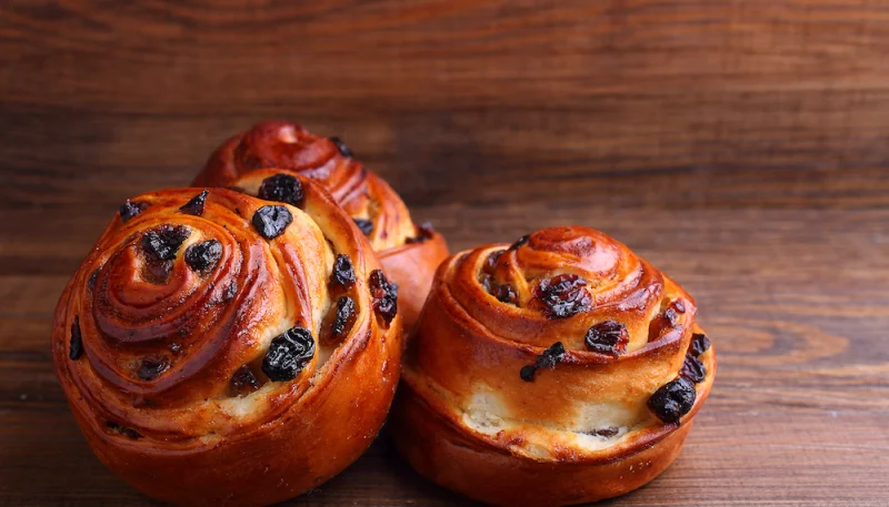 Pain aux raisins facile