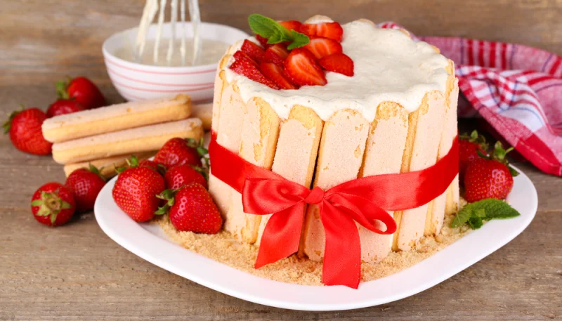 Petites charlottes aux fruits rouges