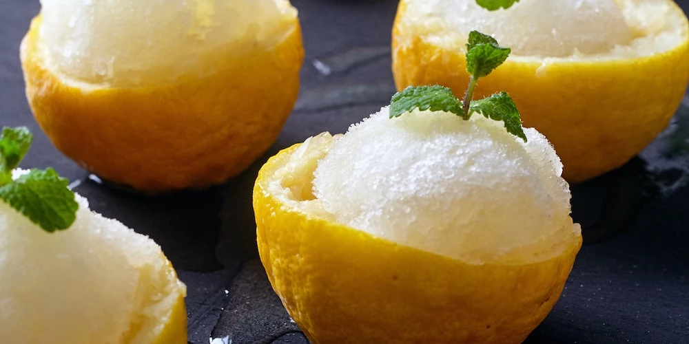 Recette Sorbet au citron sans sorbetière facile | Mes recettes faciles