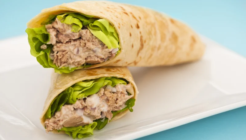 Wraps thon mayonnaise
