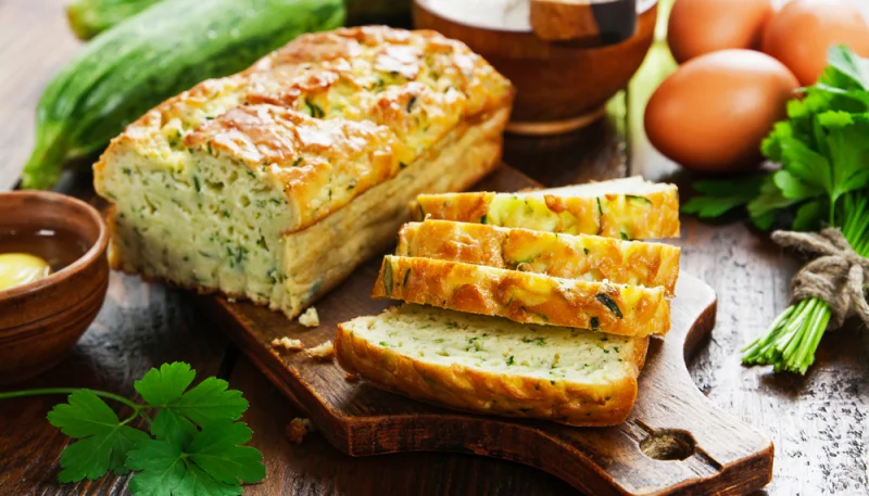 Zucchini bread maison
