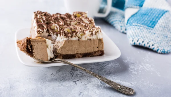 Gâteau sans cuisson au café