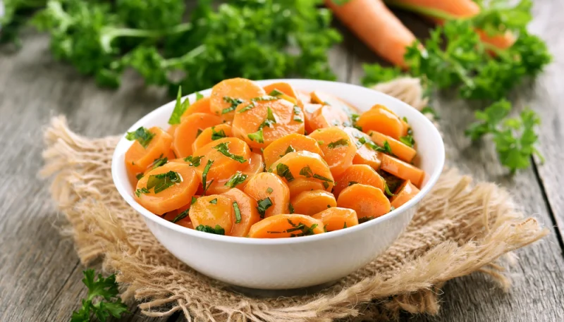 Salade de carottes au jus d'orange