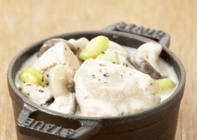Blanquette minute aux légumes verts