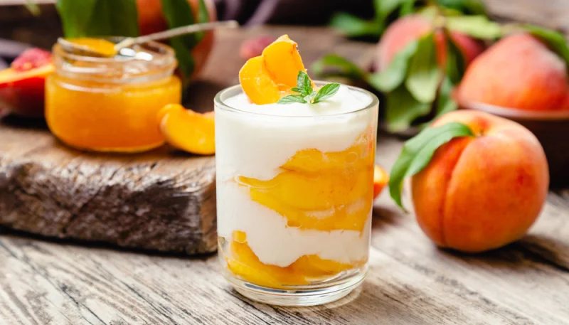 Mousse aux abricots caramélisés