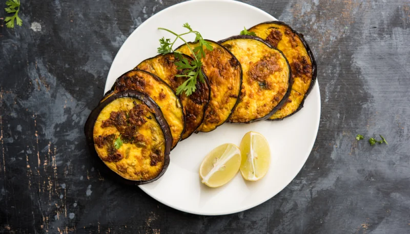 Tapas d’aubergines frites