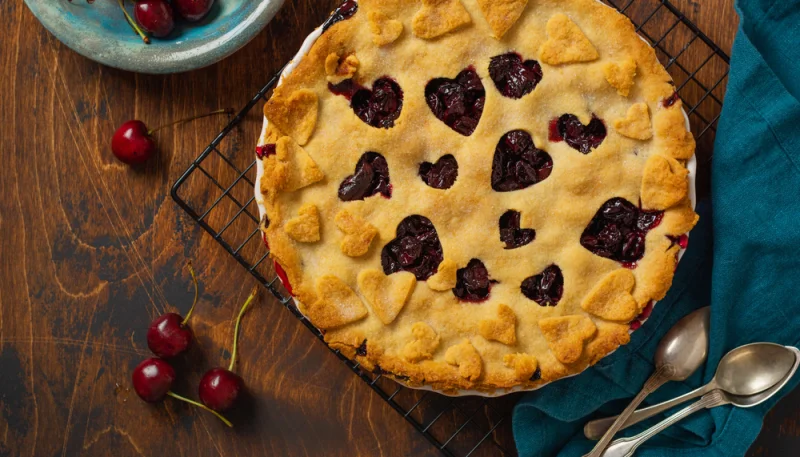 Tourte aux cerises