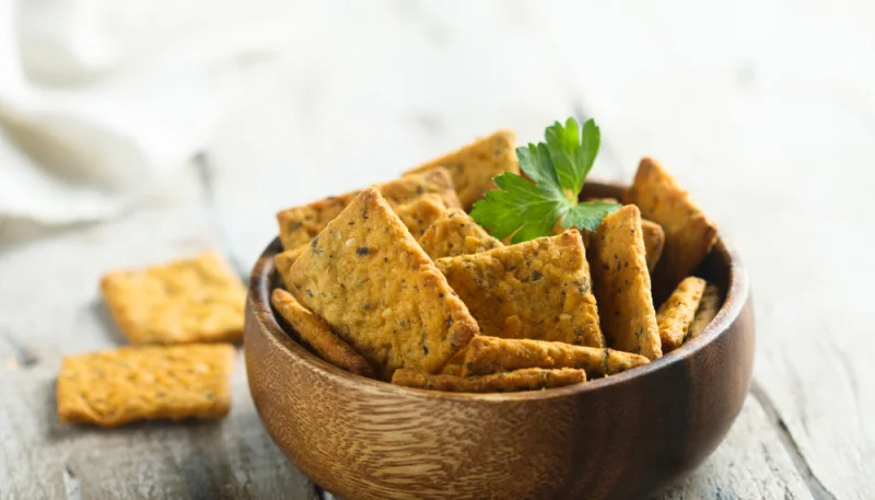 Biscuits apéritifs aux graines de chia