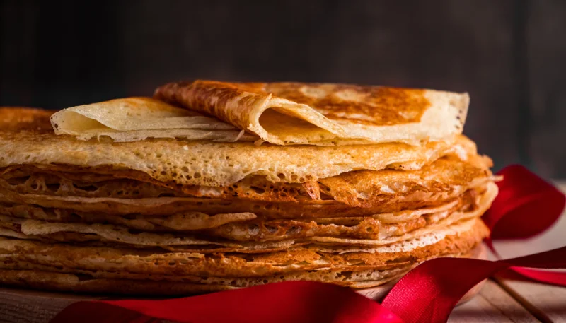 Crêpes au pain rassis