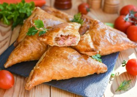 Feuilletés chèvre bacon