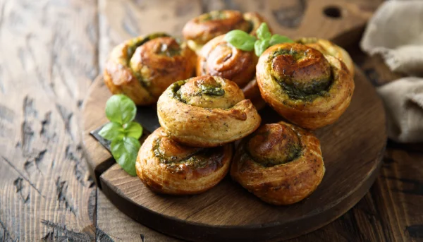 Roulés au pesto