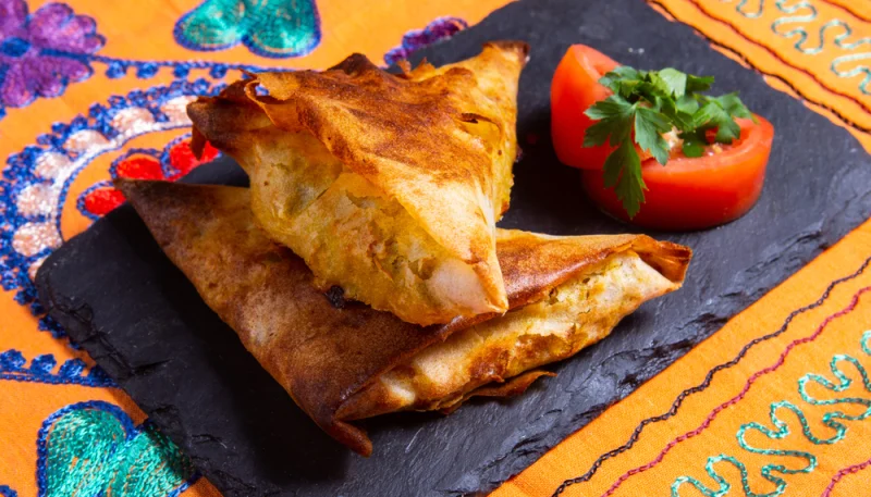 Bricks à l’agneau et aux herbes