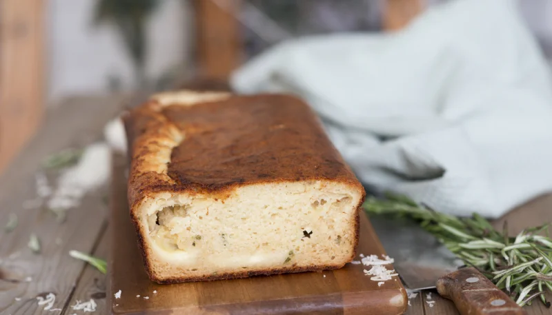 Cake salé au chèvre