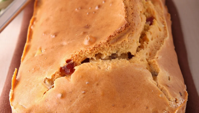 Cake au chorizo et olives