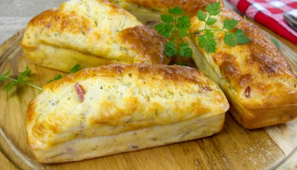 Cake au jambon et fromage au Thermomix