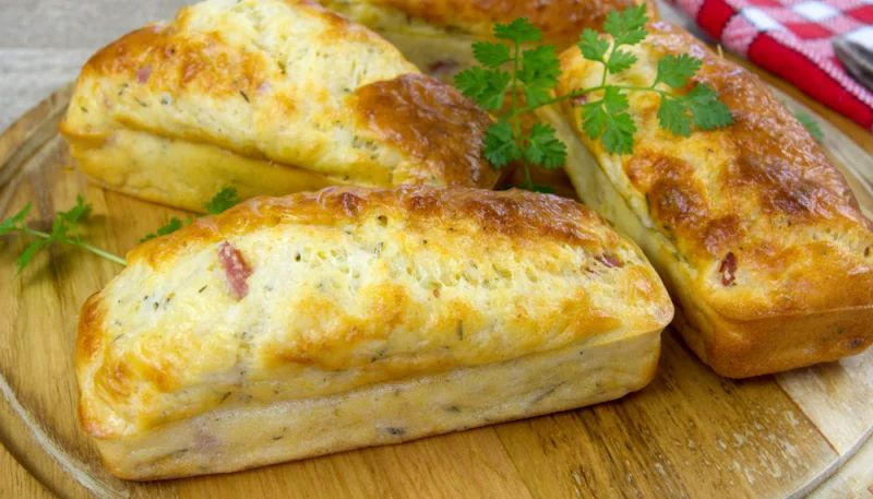 Cake au jambon et fromage au Thermomix