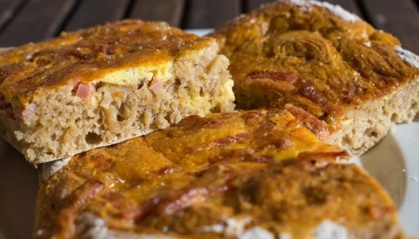 Cake aux lardons et fromage