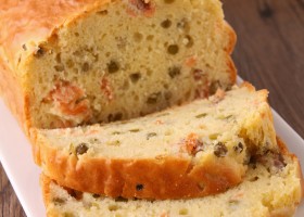 Cake salé au saumon