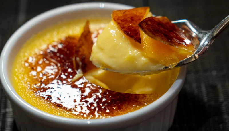 Crème brûlée au caramel beurre salé