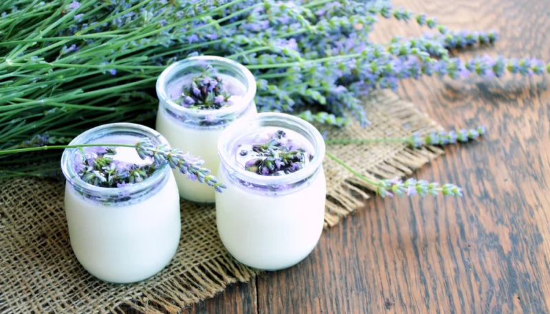 Crème à la lavande