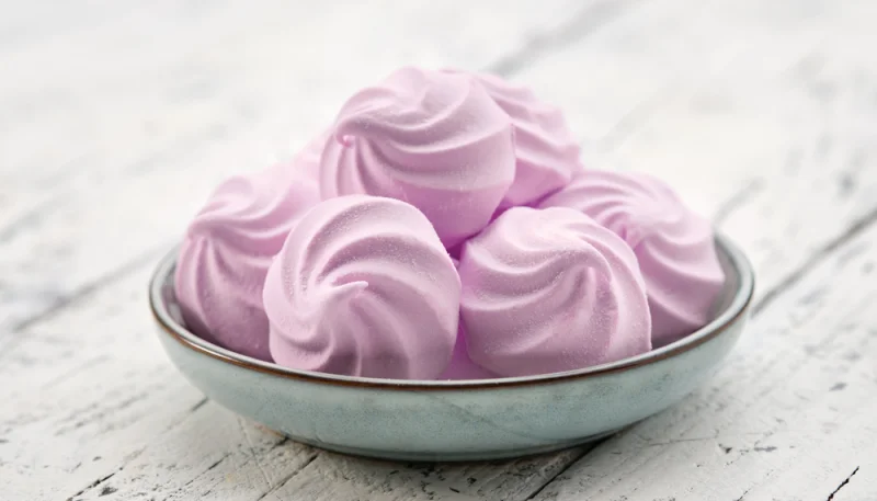 Meringue à la violette