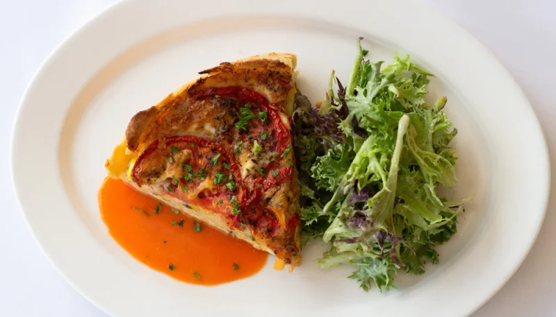Quiche à la ratatouille