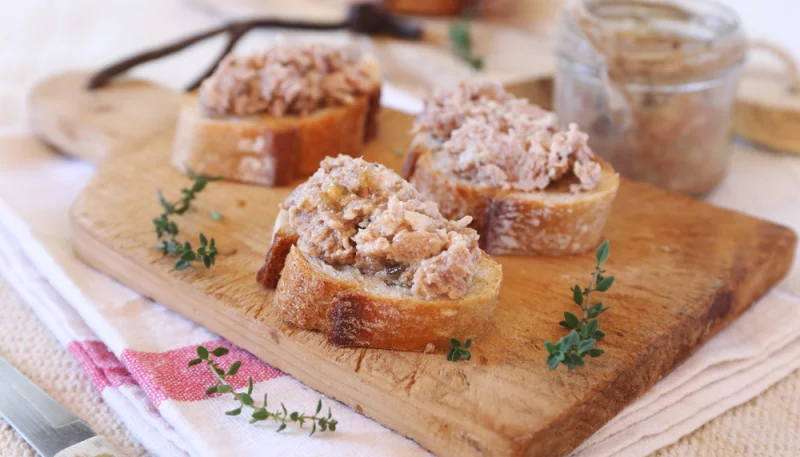 Rillettes de porc au vin blanc
