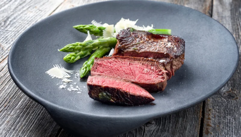 Filet de boeuf aux asperges