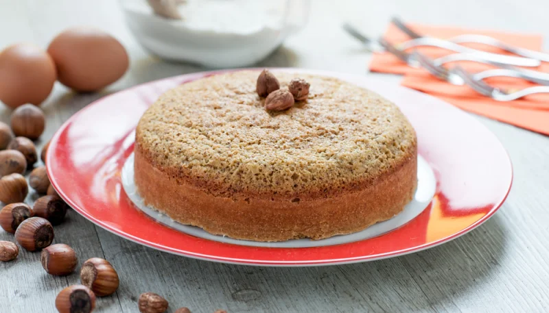 Gâteau aux noisettes