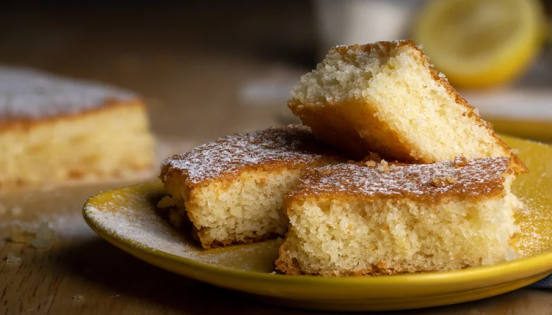 Moelleux à la noix de coco et à la vanille