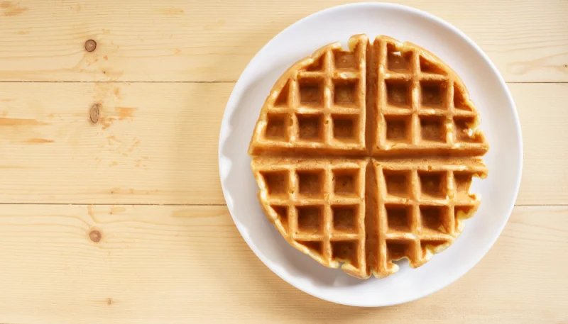Gaufres sucrées aux châtaignes et potiron
