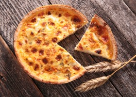 Quiche lorraine au chorizo