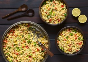 Salade de blé aux légumes