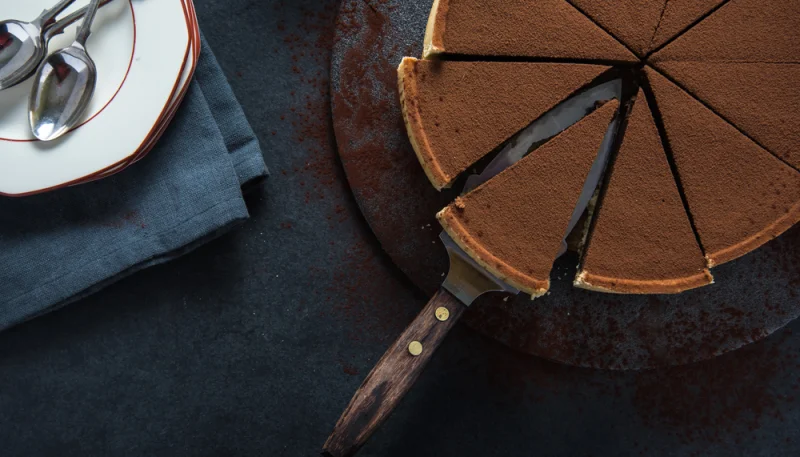 Tarte au chocolat et potimarron