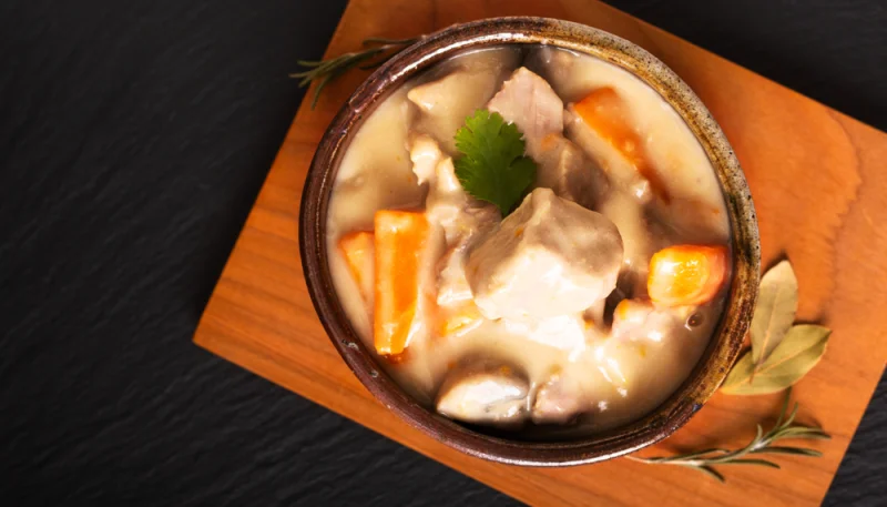 Blanquette d’agneau au lait maison