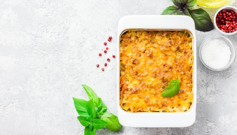 Gratin de courge et de riz