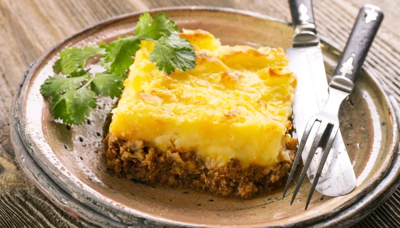 Hachis parmentier aux topinambours