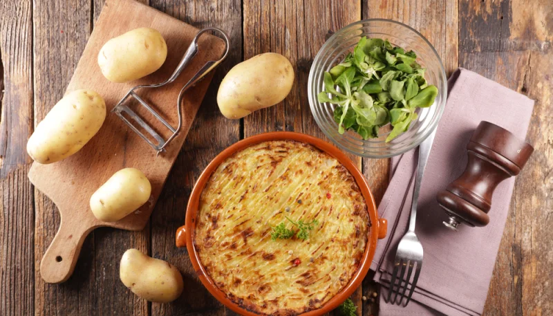 Hachis parmentier végétarien